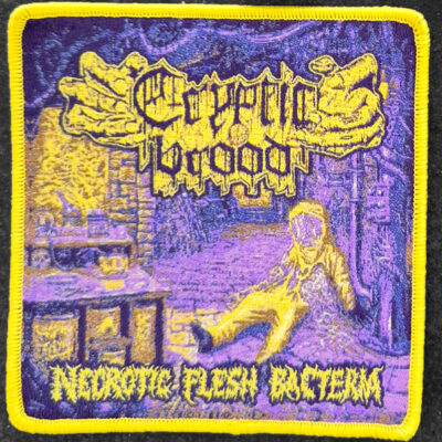 CRYPTIC BROOD - "Necrotic Flesh Bacteria" woven patch - Image 4