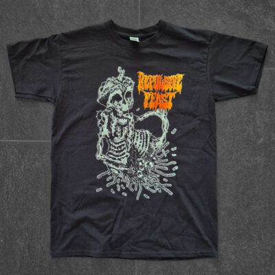 REPULSIVE FEAST - "Doodles Of Death" TS yellow/orange