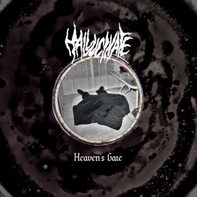 HALLUCINATE / JADE - "Heaven's Gate / The Hidden Crypt" split-7" - Image 2